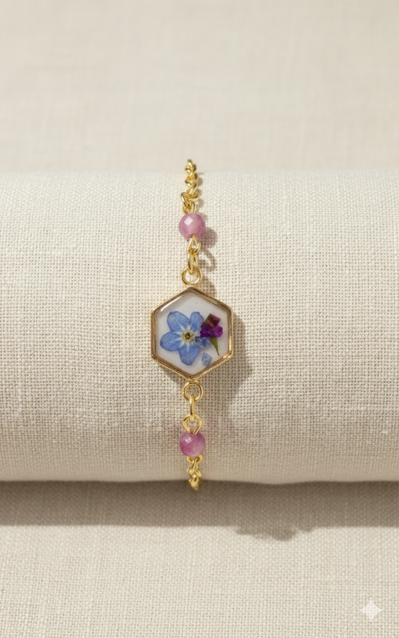 Forget-Me-Not Duo Bloom Bracelet